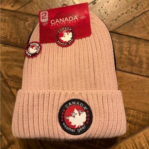 Canada Weather Gear 2 Pack Knit Beanie Set
